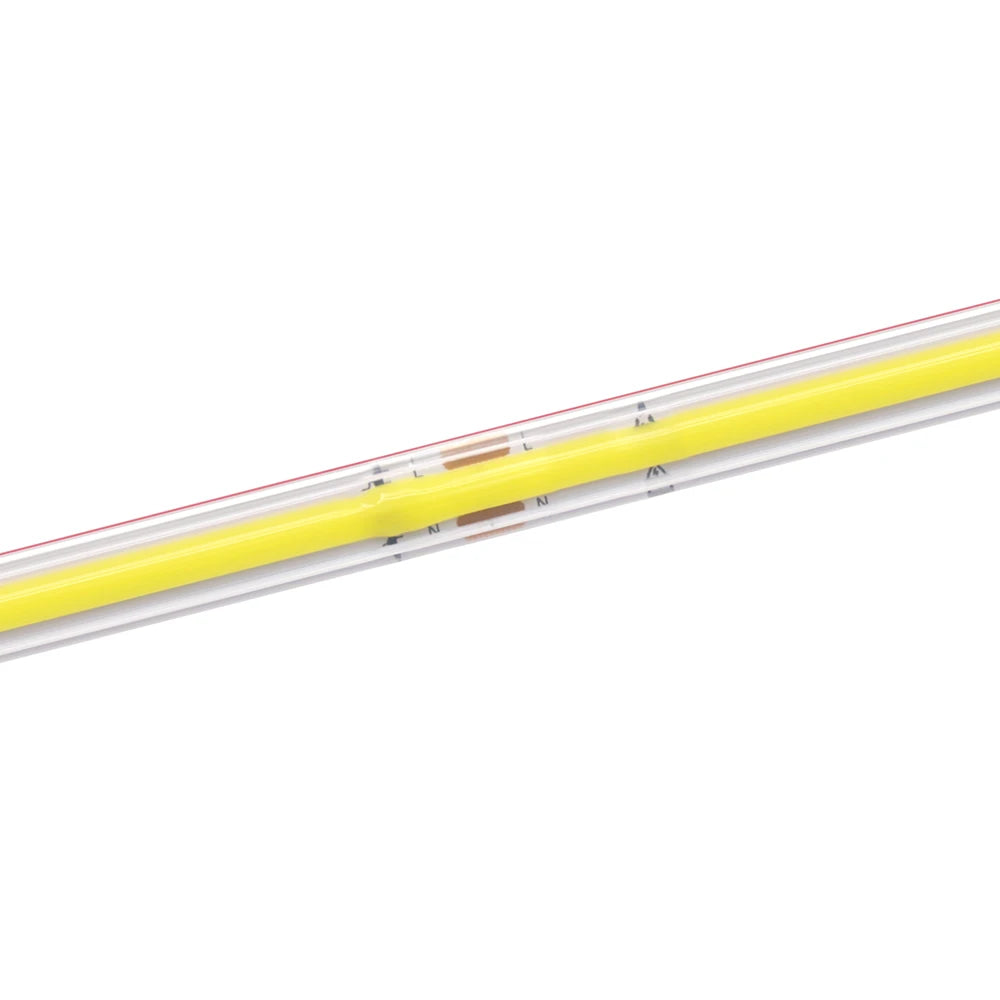 220V 10 Colors Dimmable COB LED Strip Light 240 LEDs Flexible Tape Dimmer EU Power Plug Kit TV Night Lights Home Linear Lighting