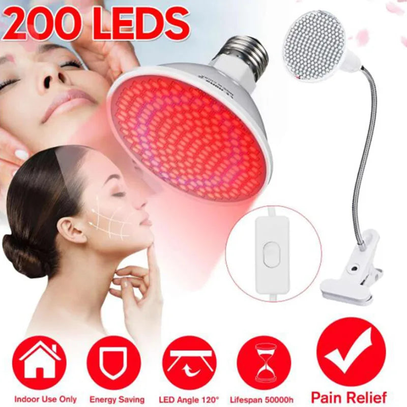 Anti Aging Red blue led Light Therapy Deep Red 660nm Near Infrared 850nm Beauty plant grow light bulb lamp for Full Body Skin