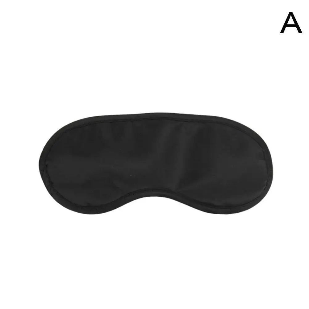 Imitated Silk Eye Patch Shading Sleep Eye Mask Eye Patch Lunch Break Sleep Eye Mask Travel Relax Eyeshade Cover 1/2/3/5/10pcs