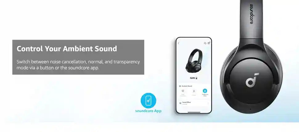 Wireless Headphones with Active Noise Cancellation & Low Latency Audio Tidesmit