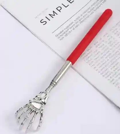 Telescopic Back Scratcher Stainless Steel - Durable Manual Massager Body Shaping Massage Equipment 1pc Tidesmit