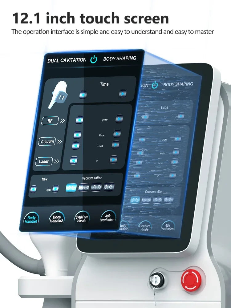 Vacuum Body Shaping Machine for Cellulite Reduction and Skin Lifting Body Shaping Massage Equipment Tidesmit