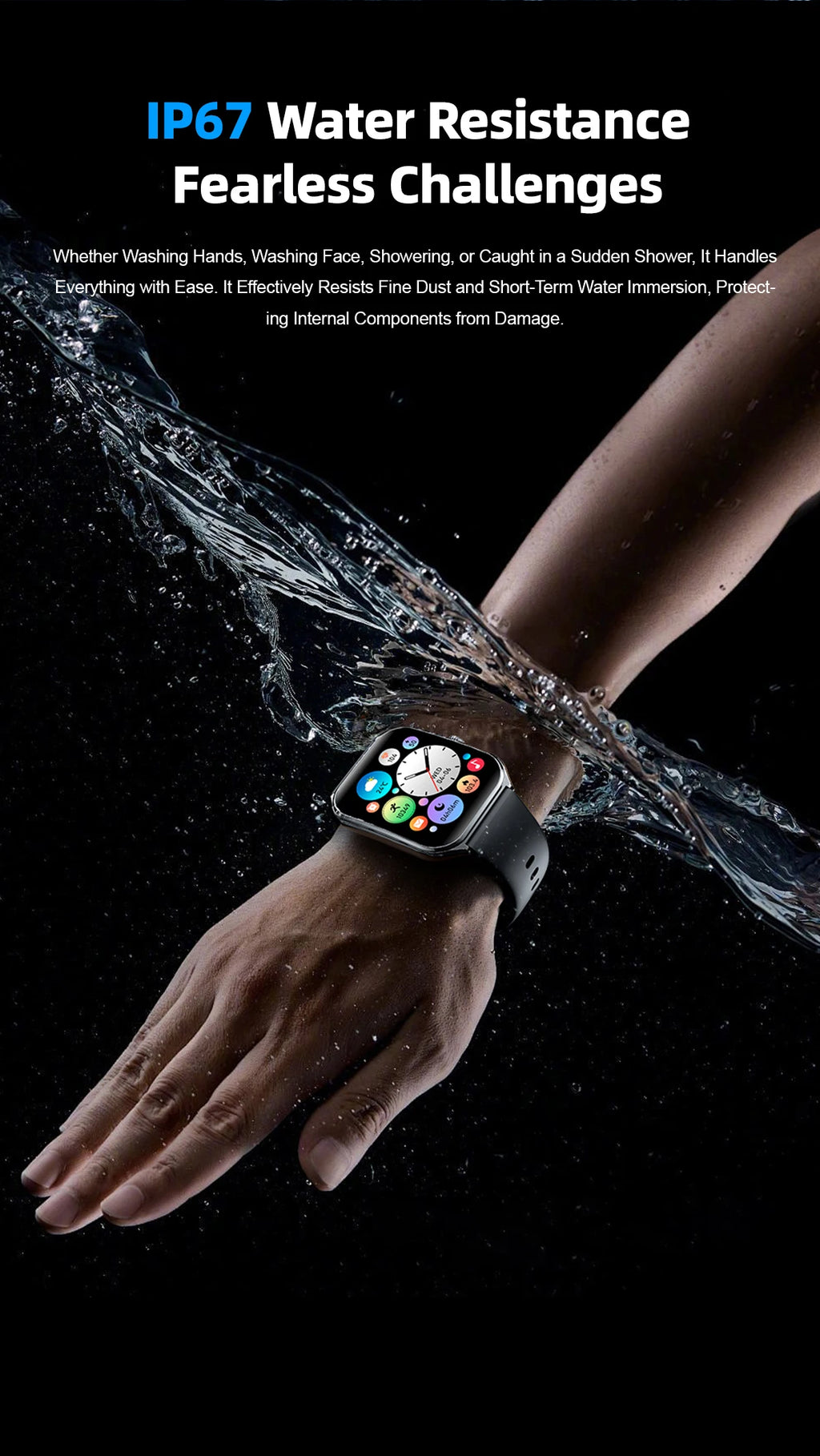 LIGE Ultra Thin New Smart Watch 2026 Men AMOLED HD Screen Always Show Time Heart Rate Bluetooth Call Sport Waterproof Smartwatch