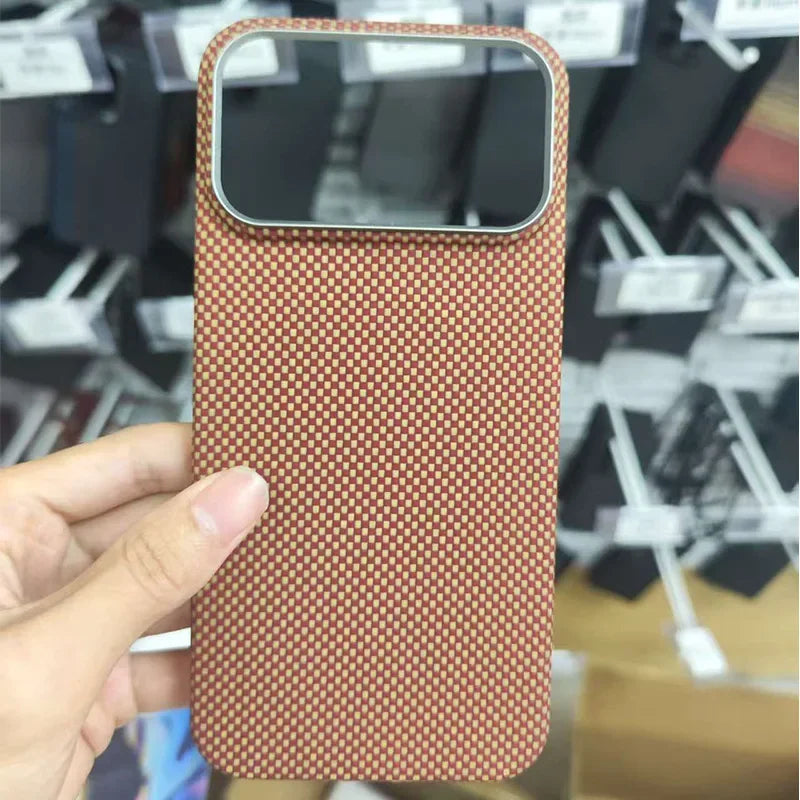 iPhone 17 Pro Max Case Aramid Carbon Fiber 600D - Tidesmit Tidesmit