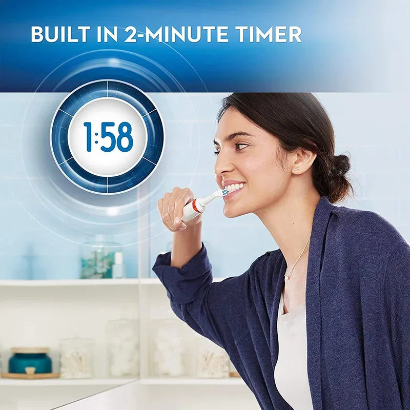 Oral B Sonic Electric Toothbrush PRO4000 RPO600 D12 Vitality Rotating Tooth Brush for Adults Oral Cares Rechargeable Waterproof