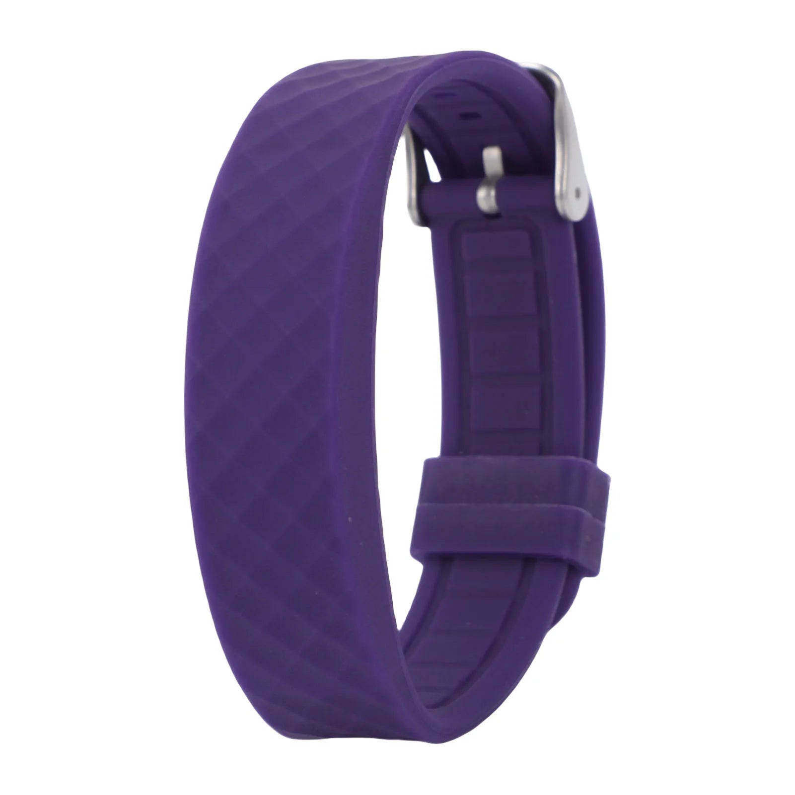Vibrating Alarm Reminder USB Charging Watch LED Fitness Tracker Watch with Timer for Calories Sleep Tracking Purple