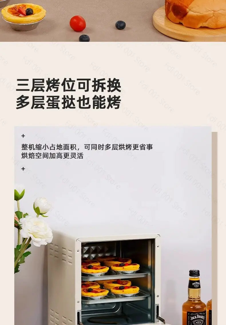15L/L, air fryer household electric oven microwave oven all-in-one machine roasted sweet potato chicken wings official