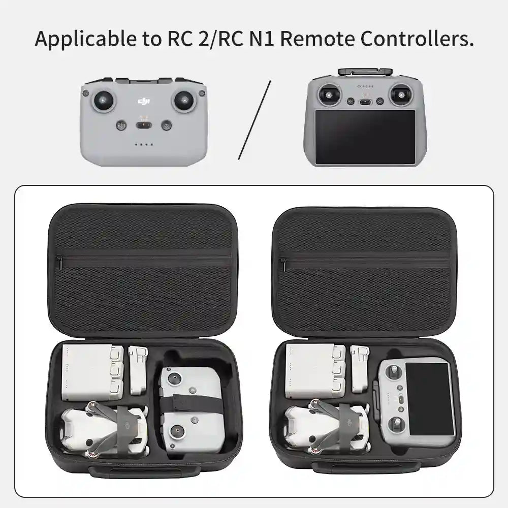 DJI Mini 4 Pro Hard EVA Carrying Case - Waterproof Travel Protection Tidesmit