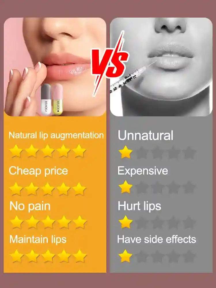 Lip Plumper Gloss Hydrating Serum - Cruelty-Free Volumizing Lip Care Lip Care Tidesmit