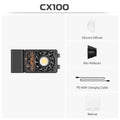 ZHIYUN CINEPEER CX100 100W Pocket COB LED Light for Content Creation CX100 Tidesmit