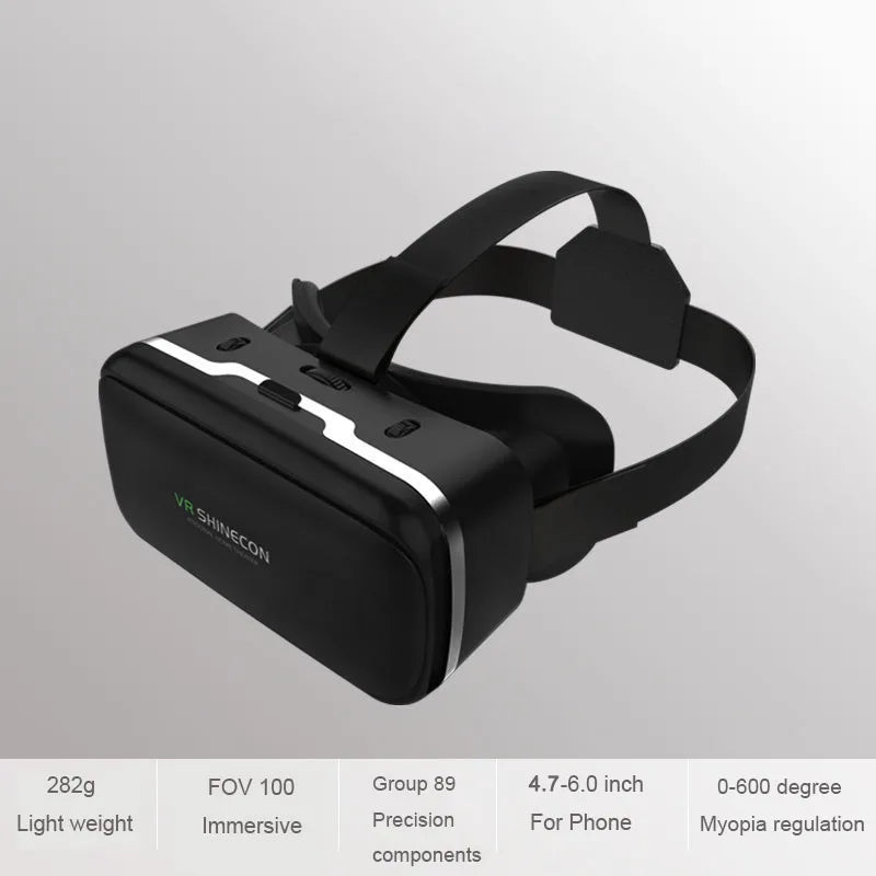 VR Headset for Smartphones: Immersive 3D Spatial Audio Glasses Tidesmit