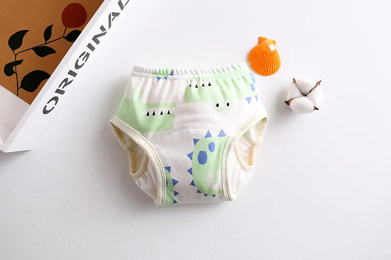 New Baby Wing Diaper Cotton Baby Waterproof Reusable Training Pants Infant Shorts Nappies Panties Nappy Changing Underwear Cloth