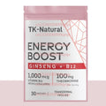 30 Patches Energy Boost Transdermal Patches Ginseng Vitamin B12 Boosts Physical & Mental Energy