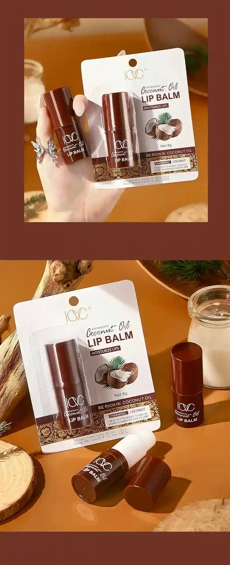 Dark Lip Lightening Balm - Exfoliating Nourishing Lip Treatment Lip Care Tidesmit