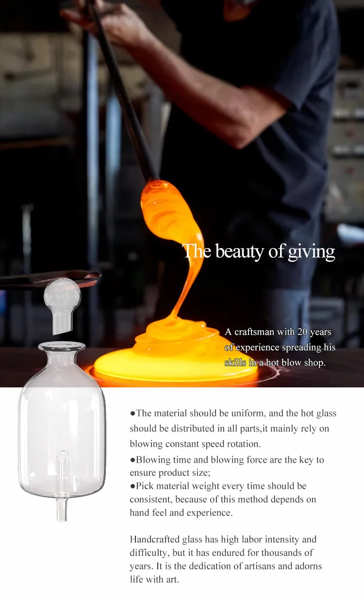 Nebulizing Essential Oil Diffuser Waterless Operated Aromatherapy Diffuser for Home Wood and Glass Aroma Diffuser Scent Machine