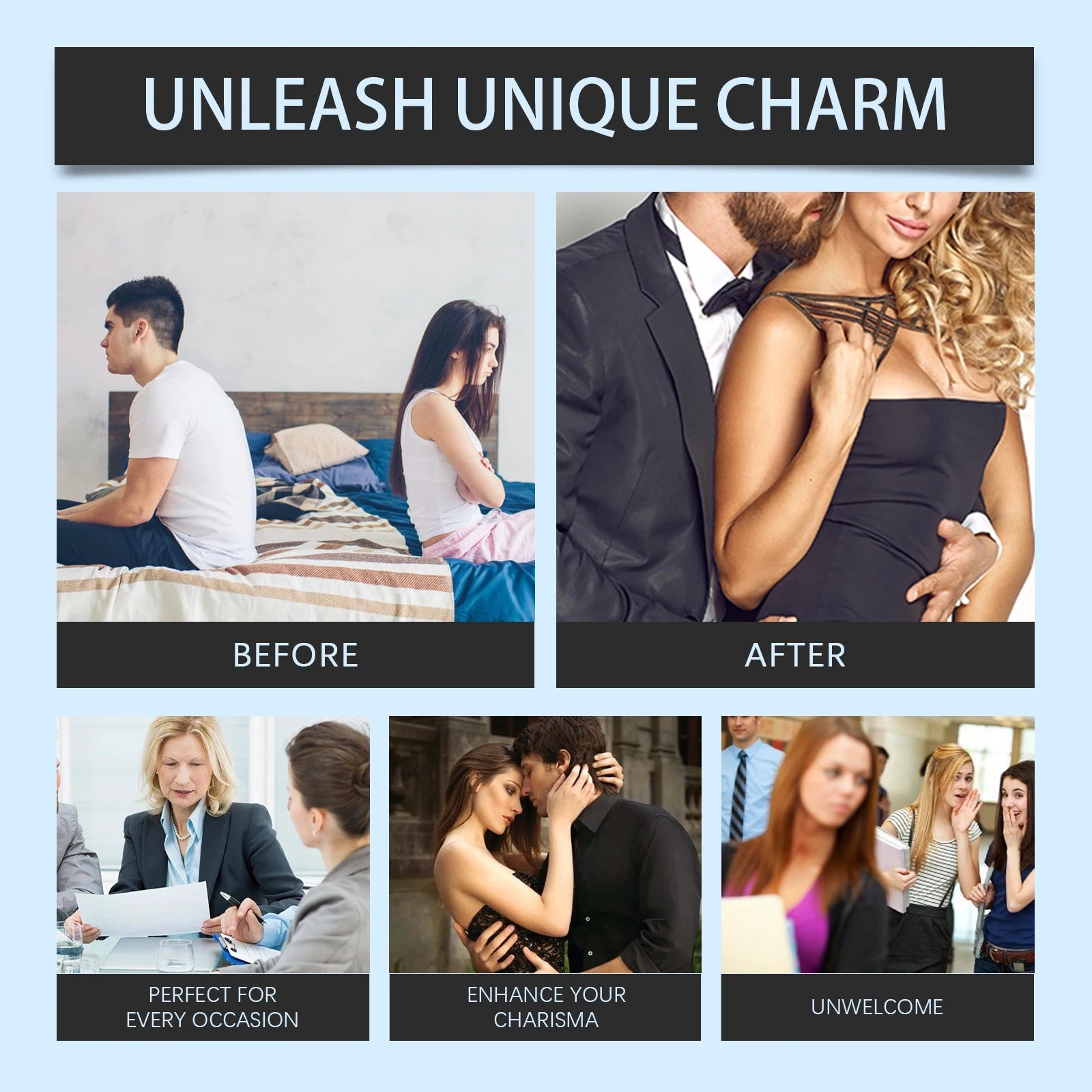 Roxelis Oriental Charm EDT: Elegant fresh coconut oriental fragrance spray for men and women.
