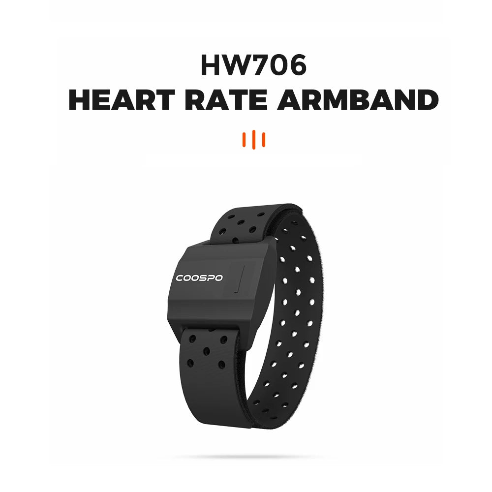 HW706 Bluetooth Heart Rate Monitor Armband with Optical Sensor Tidesmit