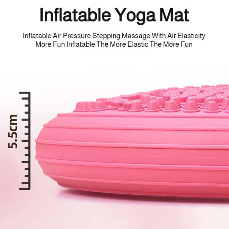 Inflatable Balance Trainer | Massage Stepper for Core Stability Massage Cushion Tidesmit