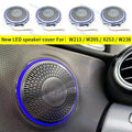 Mercedes Benz LED Speaker Cover Ambient Light - 64 Color Interior Trim 20-22 X253 GLC Aftermarket 64 color Tidesmit