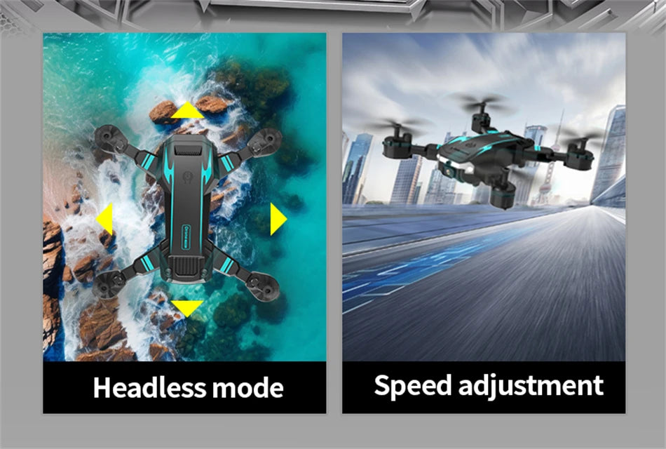 8K Camera Drone with Obstacle Avoidance - Foldable GPS Quadcopter Tidesmit