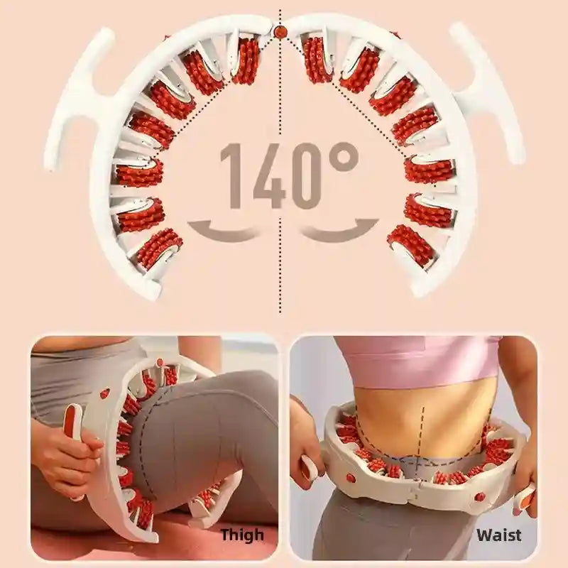 Massage Roller for Muscle Relief with Detachable Handle - Tidesmit Massage Roller Tidesmit