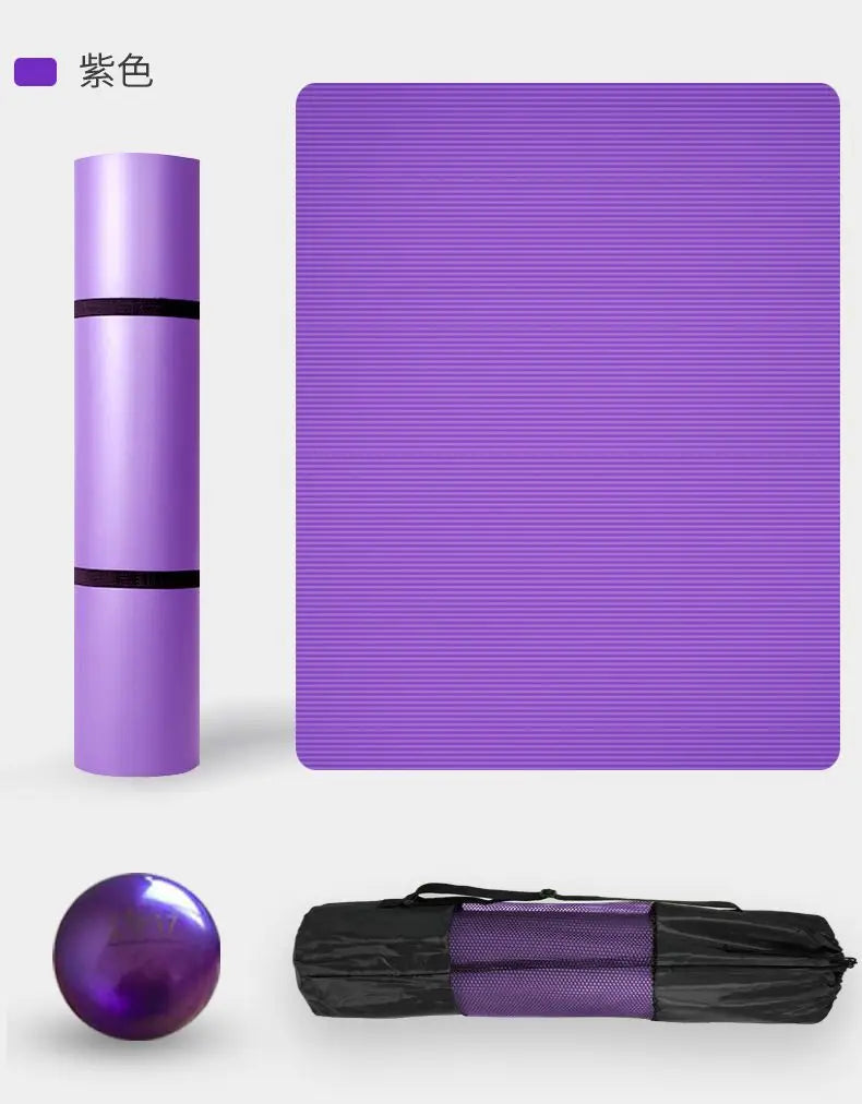 Bestseller Super Large Double Yoga Mat Non-slip Thickened Fitness Dance Floor Mat Children's Practice Household 2m * 1.3m * 15mm