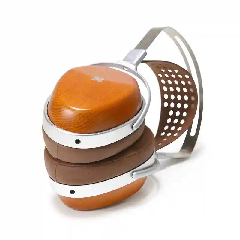 Planar Magnetic Studio Headphones - Closed Back Over-Ear Brown Tidesmit