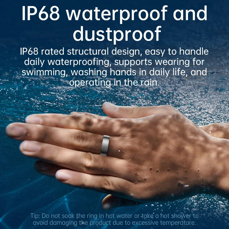 Smart Health Ring – Waterproof Fitness Tracker by Tidesmit Tidesmit