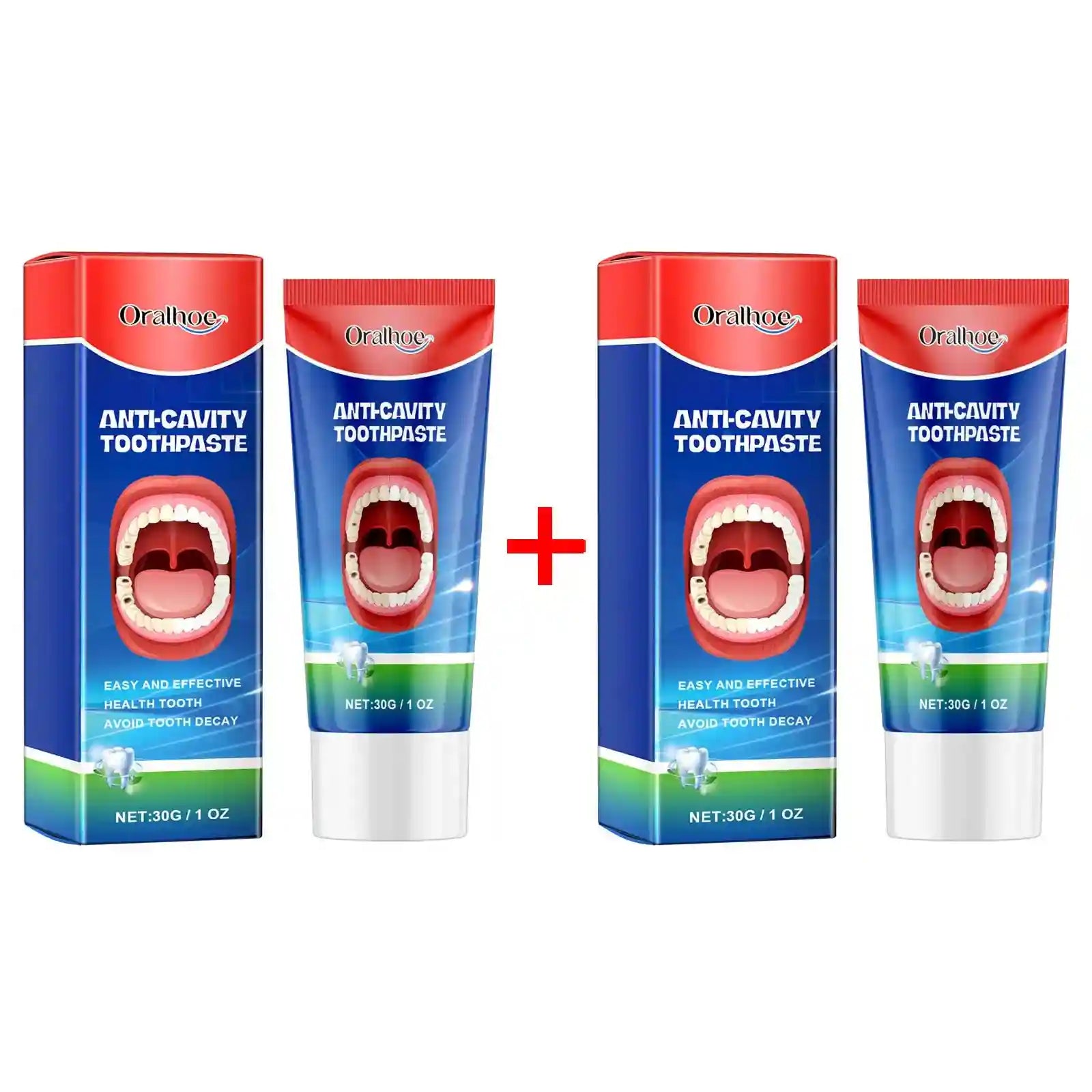 Tidesmit anti-decay whitening toothpaste for deep cleaning, plaque removal, and dental caries repair.