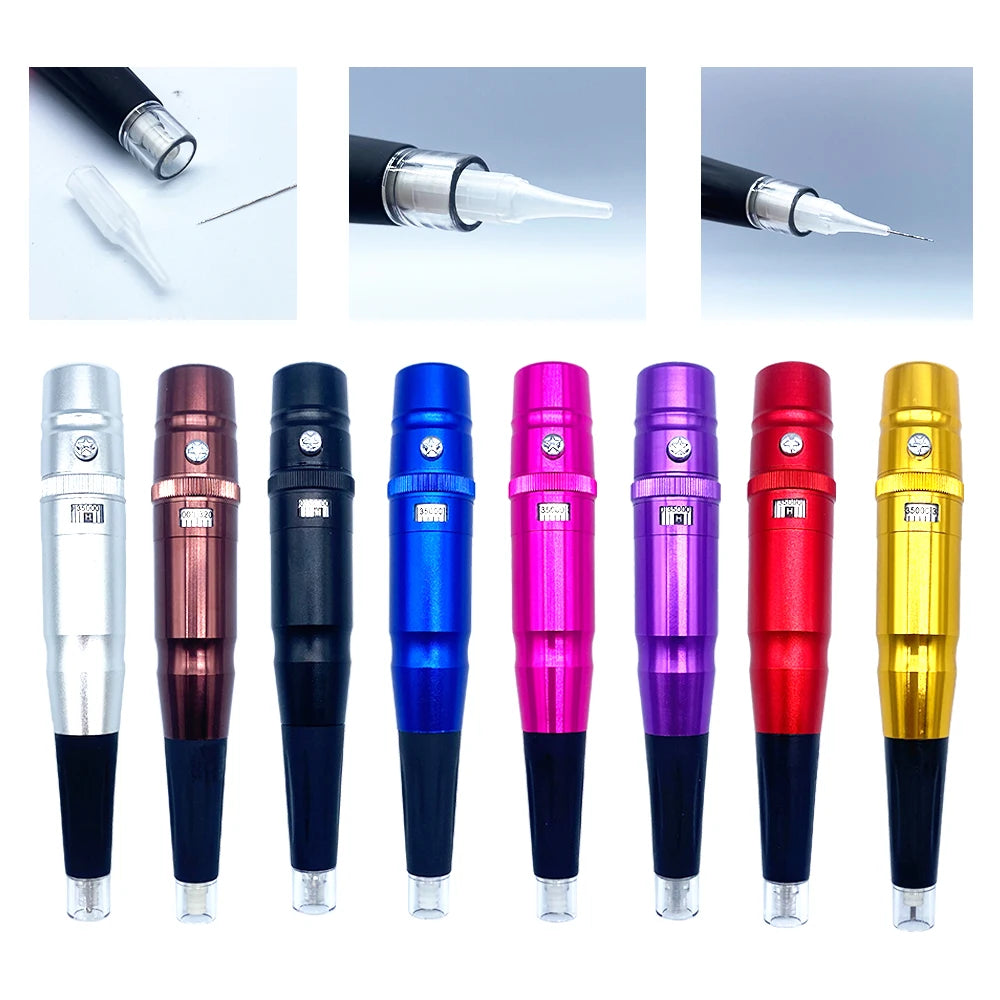 PMU Machine: Swiss Motor Rotary Tattoo Pen Kit for Precise Microblading Permanent Makeup Machines Tidesmit