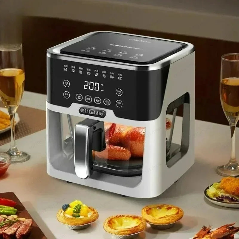 French Fries. for Air Fryer, New Small Multi-functional Household Large-capacity Visual Integrated Automatic Electric Oven,