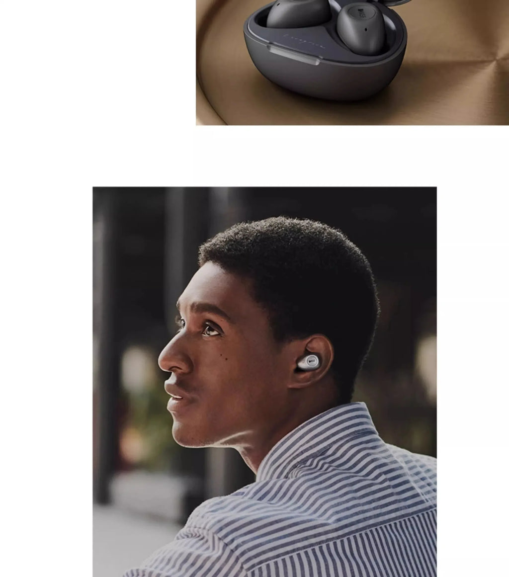 Tidesmit Hi-Fi Wireless Noise Cancelling Earbuds - Black & Gray Edition Tidesmit