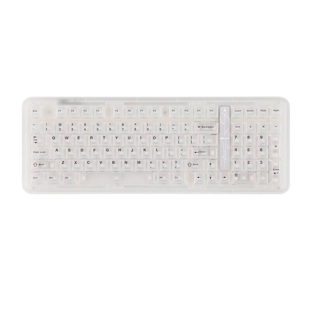 KiiBOOM Phantom98 Lite 96% ANSI US Layout VIA Programmable Gasket Wired/BT/2.4GHz Wireless Mechanical Gaming Keyboard 8000mAh
