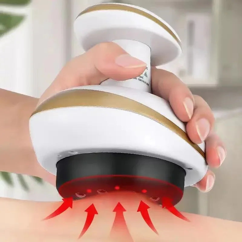 Electric Meridian Massage Brush | Deep Tissue Heat Therapy Tool Back Massage Instrument Tidesmit