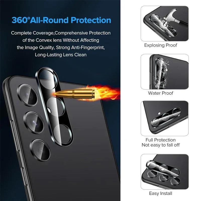 Samsung Galaxy Screen Protector, 2 Pack Tempered Glass 9H Hardness Bundle Tidesmit
