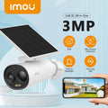 IMOU Cell 3C AIO 3MP batter camera with Solar panel Rechargeable Camera Wi-Fi Outdoor Surveillance Cameras Human Detection IP65