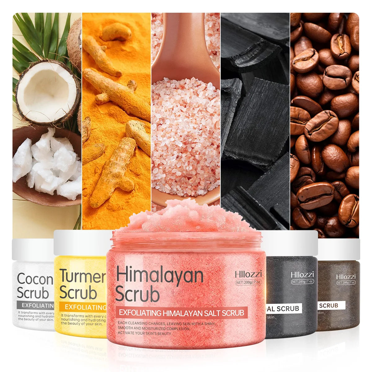Exfoliating Body Scrub – Himalayan Salt & Coffee – 200g | Tidesmit Scrubs Treatments Tidesmit