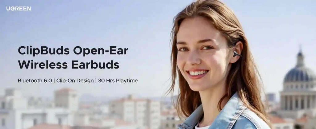 Wireless Headphones with 30H Playtime and 4 Mic Hands-Free Calls Tidesmit