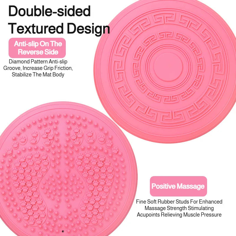 Inflatable Balance Trainer | Massage Stepper for Core Stability Massage Cushion Tidesmit