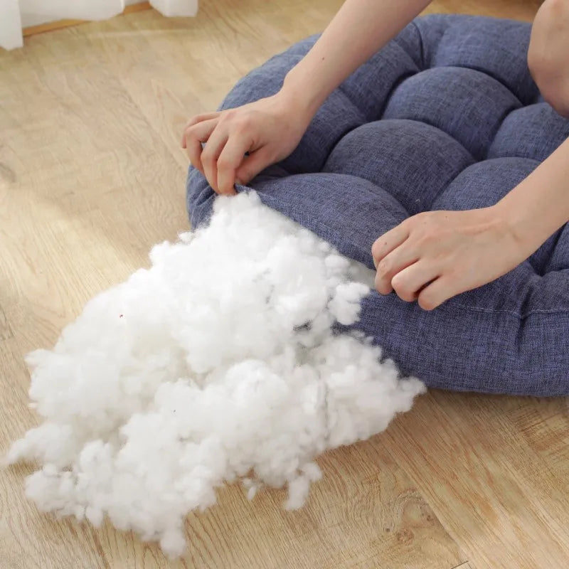 Inyahome Yoga Round Mat Pouf Seat Pillows Sofa Chair Bed Car Seat Pillows Cushions Floor Mat Meditation Pads for Dining Room