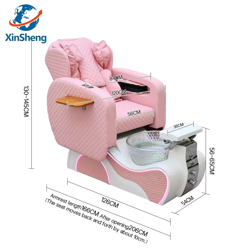Massage Chair for Pedicure Spa - Automatic Reclining Electric Massager Massage Chairs Tidesmit