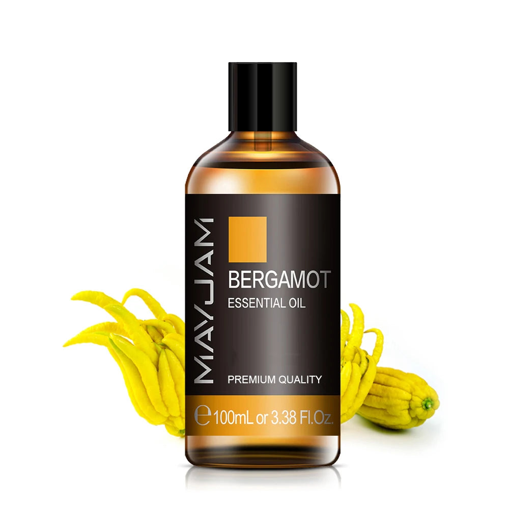 Tidesmit 100ml organic essential oil for humidifier diffusers in lavender, eucalyptus, rose, ginger, lemongrass.