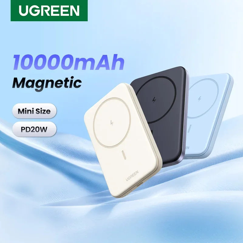 Tidesmit 10000mAh Magnetic Power Bank with Fast Charging Stand Tidesmit