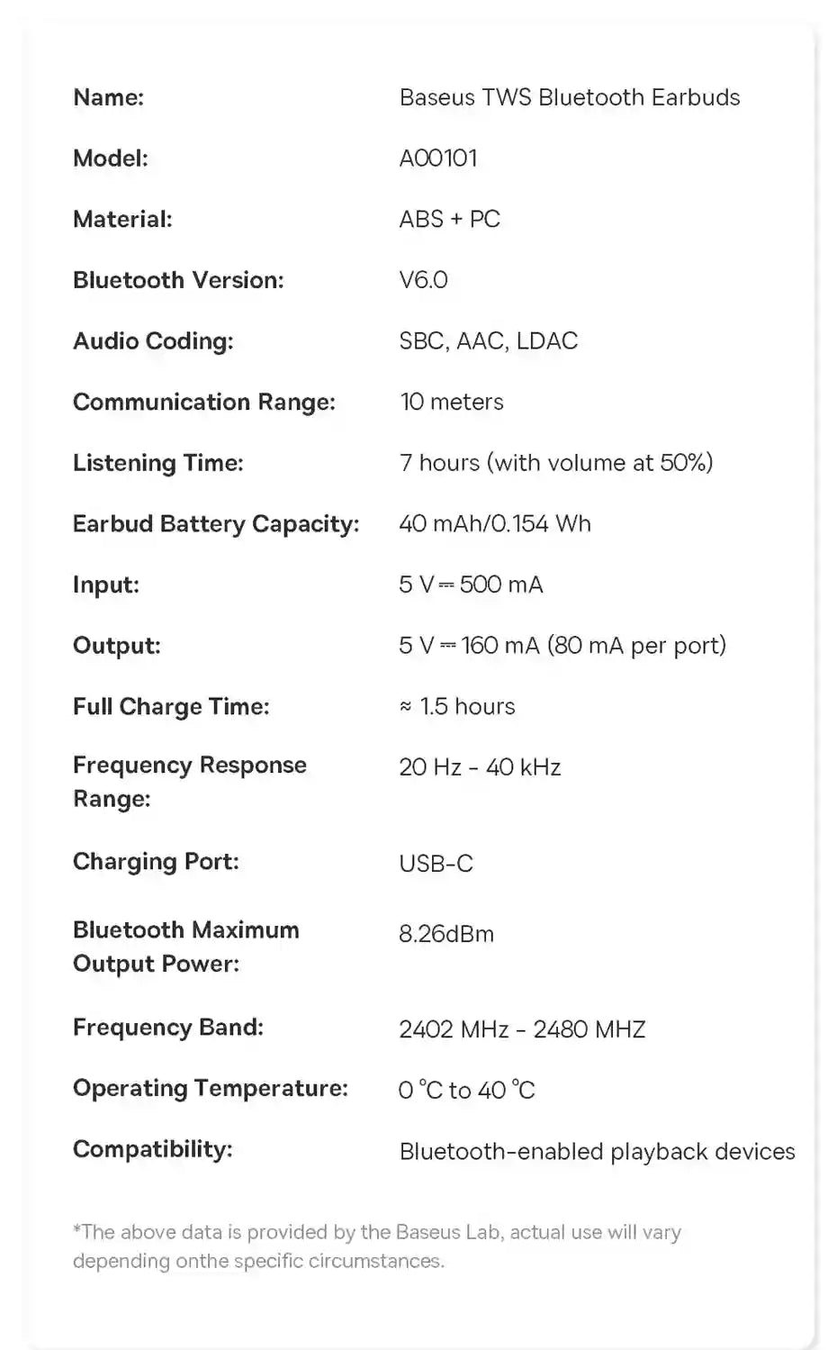 Wireless Earbuds with Active Noise Cancellation & Hi-Res Audio - Tidesmit Tidesmit