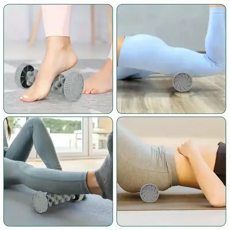 Foot Massage Roller for Plantar Fascia Relief - Ergonomic Manual Tool Massage Roller Tidesmit