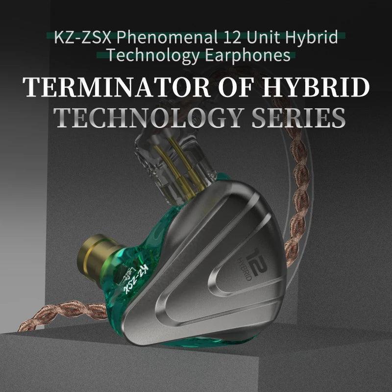 12 Driver Hybrid HiFi In-Ear Monitors | Tidesmit ZSX Series Tidesmit