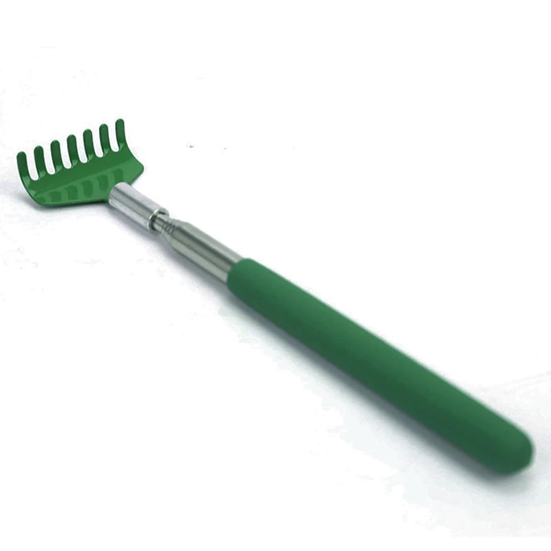 Telescopic Back Scratcher | Stainless Steel Claw | Tidesmit Back Massage Instrument Green Tidesmit