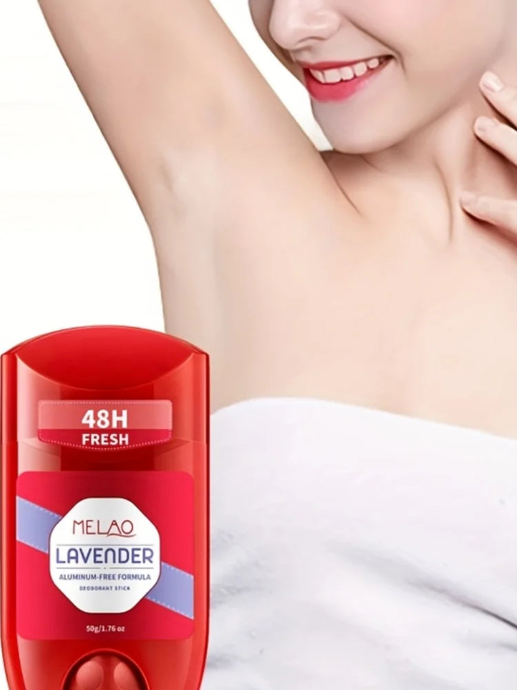 Tidesmit Lavender and Strawberry 50g deodorant sticks for 48-hour moisturizing freshness.