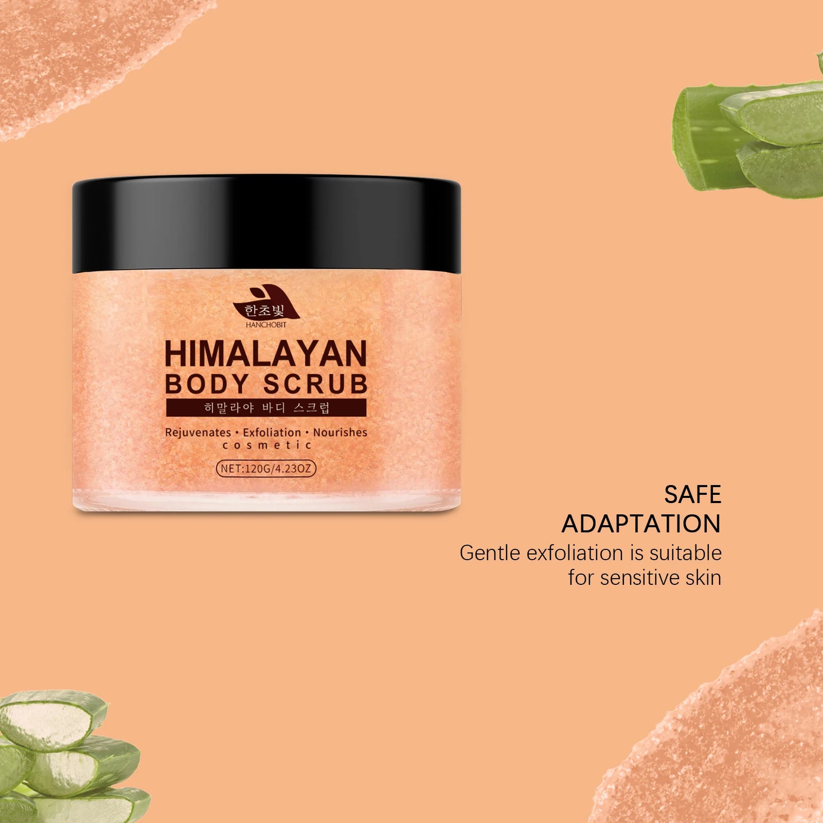 Himalayan Salt Body Scrub | Natural Exfoliating Treatment by Tidesmit Scrubs Treatments Tidesmit