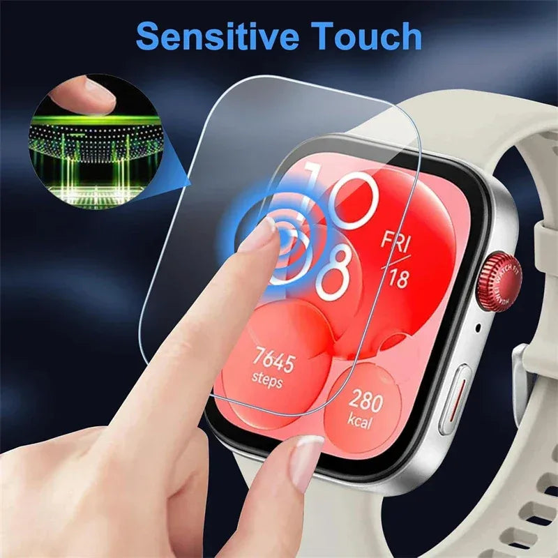 Huawei Watch Fit 3 Screen Protector - 5 Pack Anti-Scratch Hydrogel Film Tidesmit